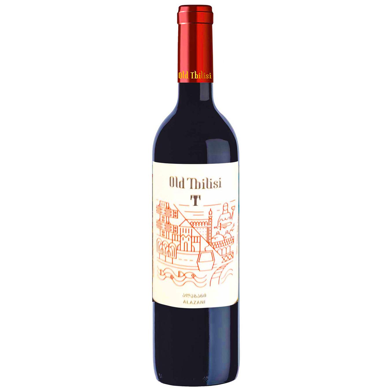 OLD TBILISI – ALAZANI red / semi-sweet (750 ml)