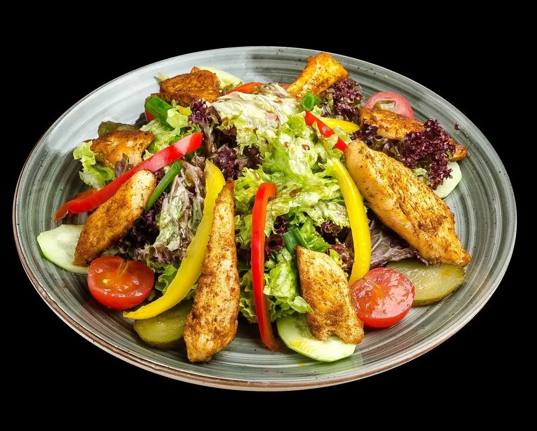 WARM SALAD WITH CHICKEN(250gr)