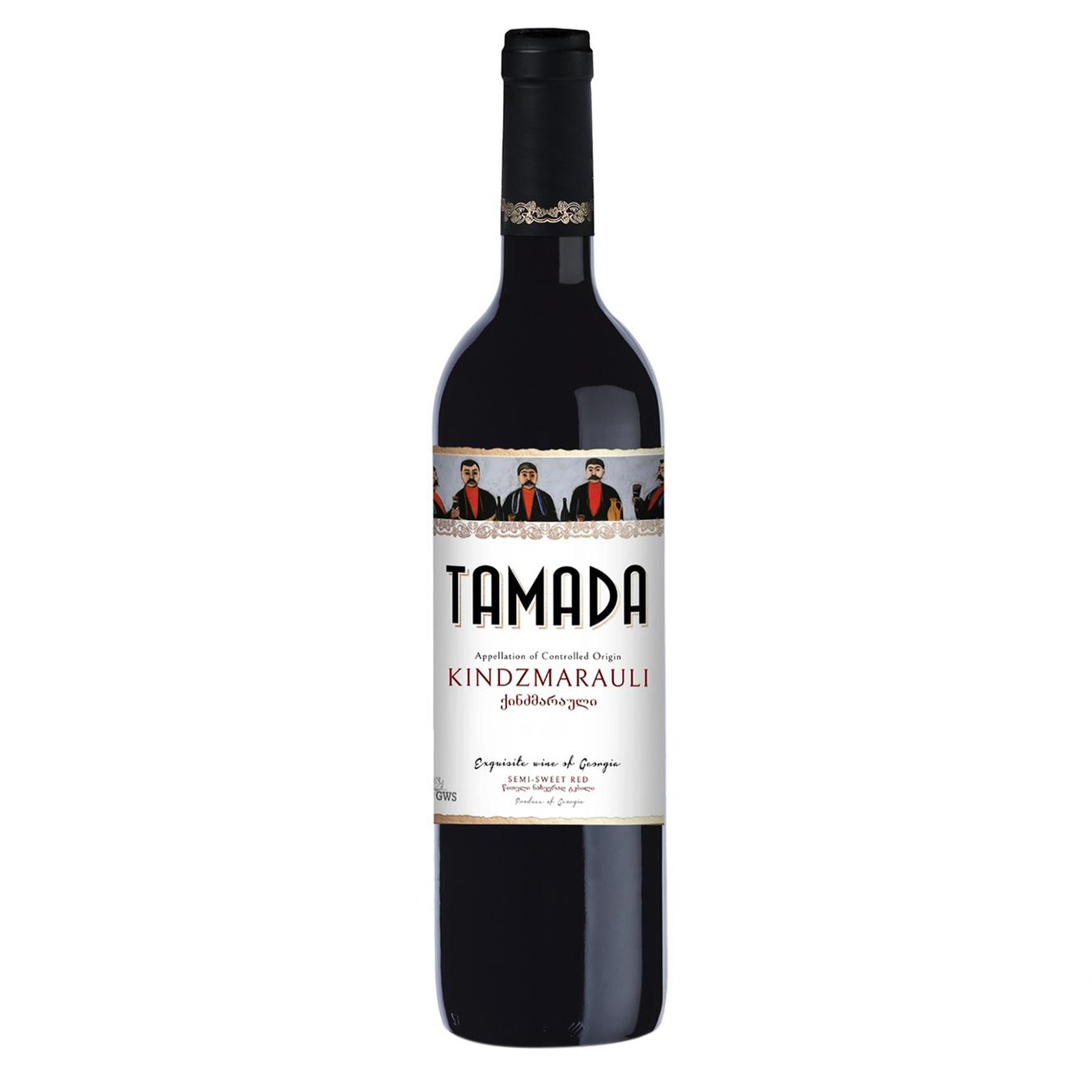 TAMADA – KINDZMARAULI red / semi-sweet (100 ml)